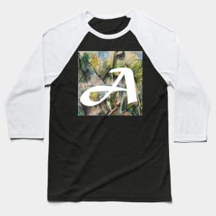 Alphabeth, letter A Baseball T-Shirt